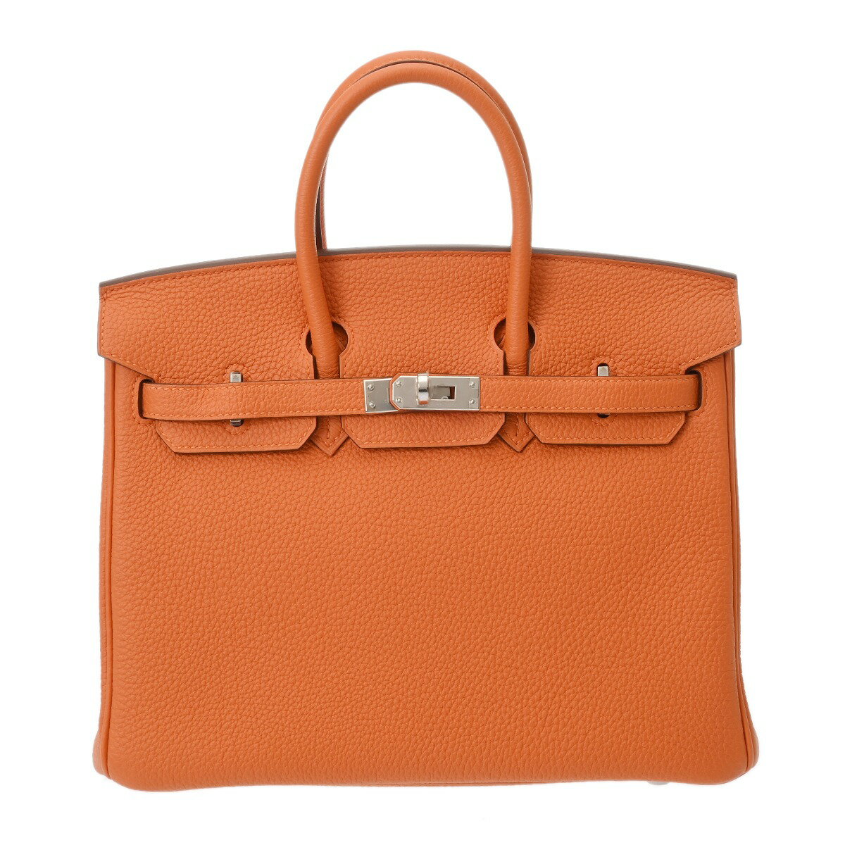 【〜10/9 最大3万円クーポン】エルメス HERMES バーキン 25 オレンジ トゴ レディース ハンドバッグ エルメス バッグ バック ブランド 【ローン36回払い無金利】【中古】