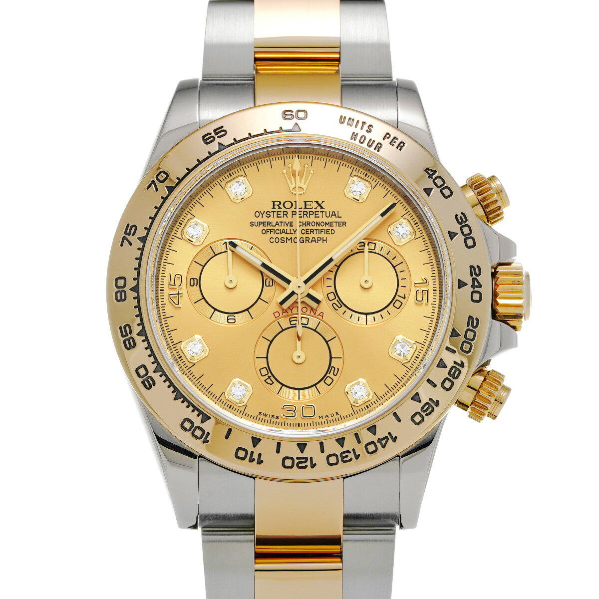 ロレックス ROLEX コスモグラフ デイトナ 116503G ランダムシリアル シャンパン/ダイヤモンド メンズ 腕時計 ロレックス 時計 高級腕時計 ブランド 【ローン36回払い無金利】【中古】