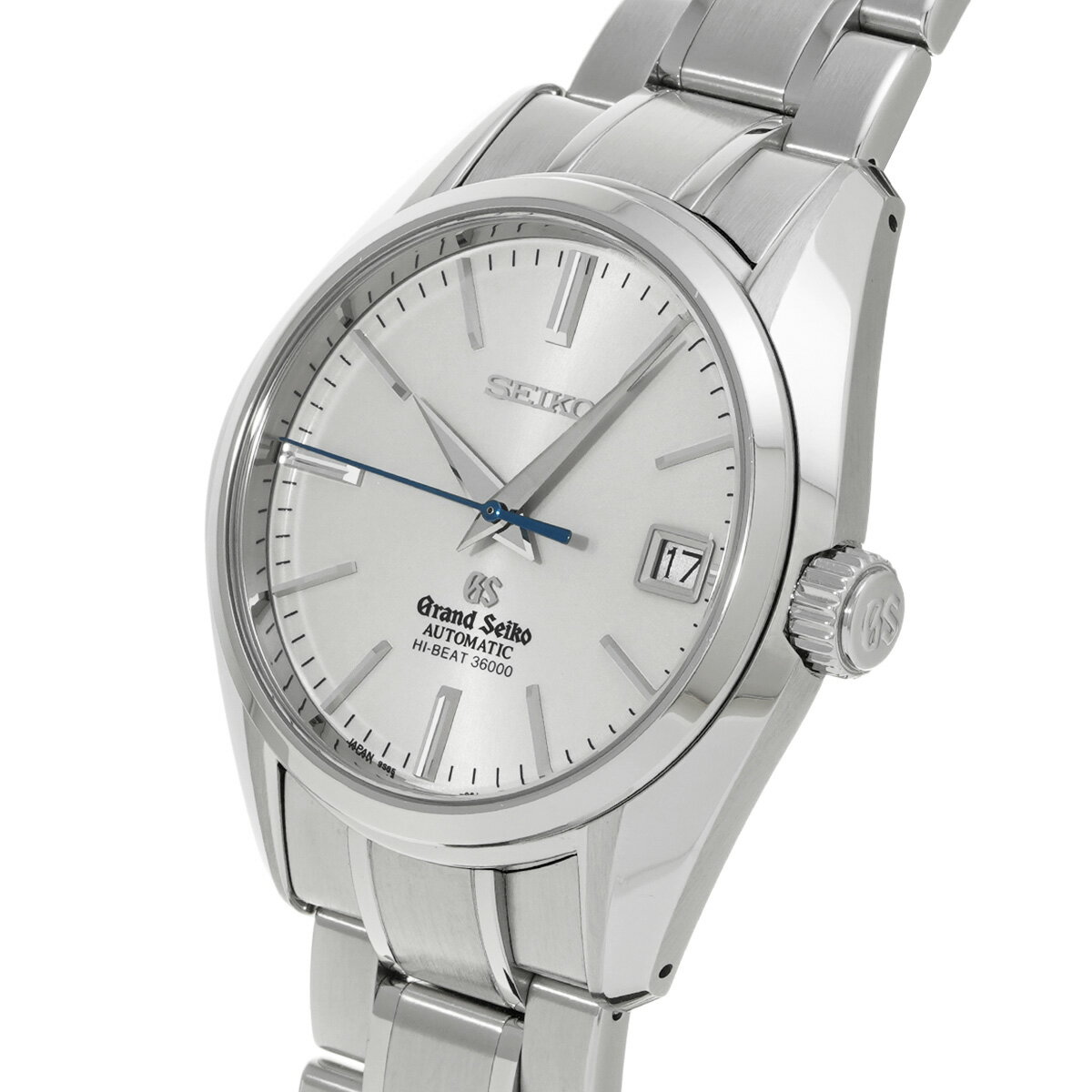 【〜9/26 最大4万円クーポン】グランドセイコー Grand Seiko メカニカル ハイビート36000 SBGH001 シルバー メンズ 腕時計 グランドセイコー 時計 高級腕時計 ブランド 【ローン36回払い無金利】【中古】