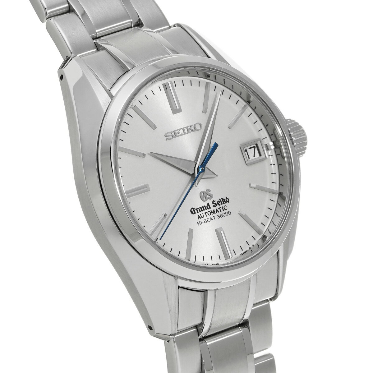 【〜9/26 最大4万円クーポン】グランドセイコー Grand Seiko メカニカル ハイビート36000 SBGH001 シルバー メンズ 腕時計 グランドセイコー 時計 高級腕時計 ブランド 【ローン36回払い無金利】【中古】