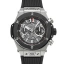 ウブロ HUBLOT ビッグバン ウニコ チタニウム セラミック 411.NM.1170.RX マットブラックスケルトン メンズ 腕時計 ウブロ 時計 高級腕時計 ブランド 【ローン36回払い無金利】【中古】