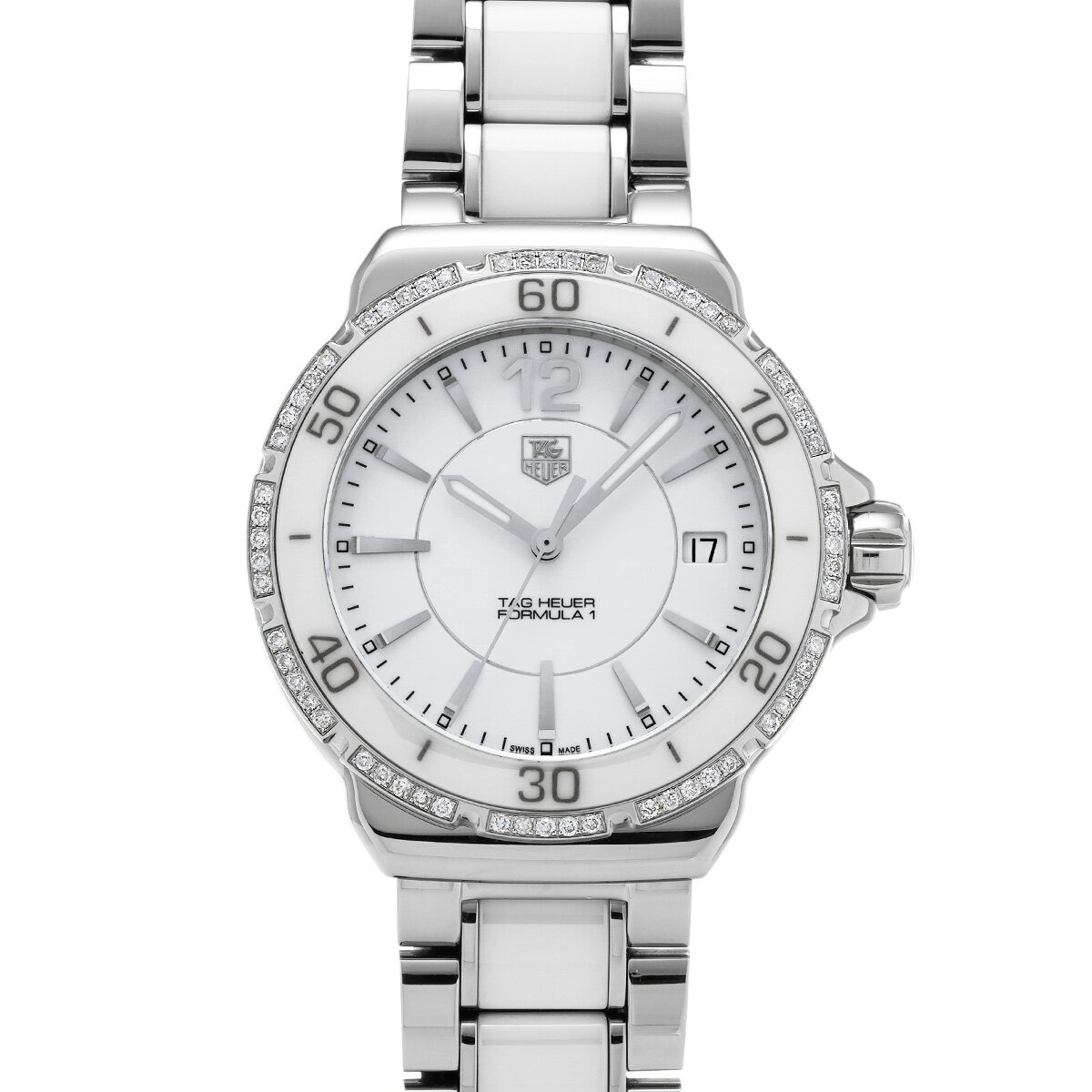 タグ ホイヤー TAG HEUER フォーミュラ1 クォーツ WAH1213.BA0861 ホワイト ...