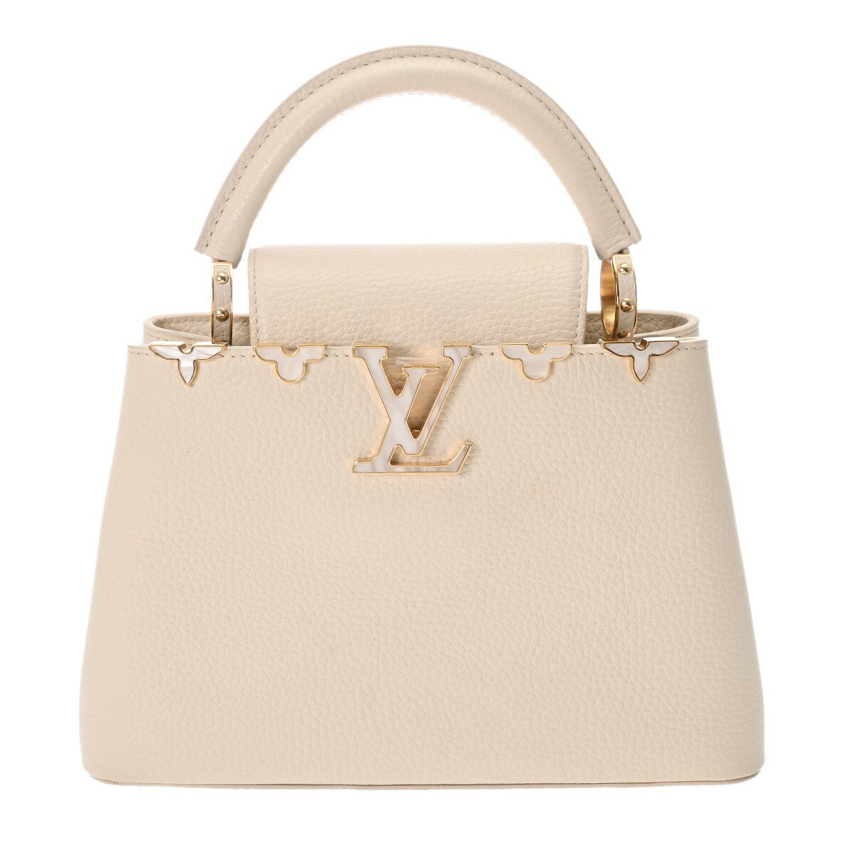 ルイ ヴィトン LOUIS VUITTON カプシーヌ BB クリームナクレ M23331 トリヨンレザー レディース ハンドバッグ ヴィトンバッグ バック ブランド 【ローン36回払い無金利】【中古】のサムネイル