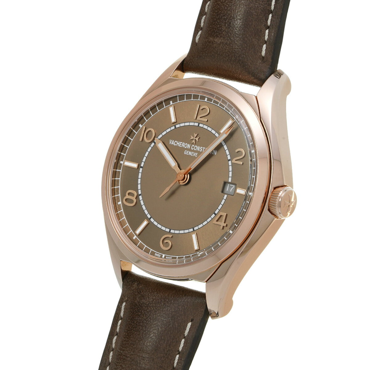 【〜9/26 最大4万円クーポン】ヴァシュロン コンスタンタン VACHERON CONSTANTIN フィフティーシックス オートマティック 4600E/000R-B576 セピアブラウン メンズ 腕時計 ヴァシュロン コンスタンタン 時計 高級腕時計 ブランド 【ローン36回払い無金利】【中古】