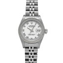 ロレックス ROLEX デイトジャスト 79174 F番(2004年頃製造) ホワイト レディース 腕時計 ロレックス 時計 高級腕時計 ブランド 【ローン36回払い無金利】【中古】