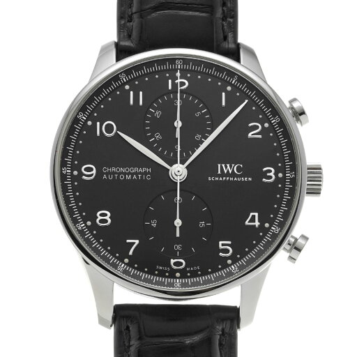 IWC ポルトギーゼ クロノグラフ IW371609 ブラック メンズ 腕時計 IWC 時計 高級腕時計 ブランド 【ローン36回払い無金利】【中古】 IWC ポルトギーゼ クロノグラフ IW371609 ブラック メンズ 腕時計 IWC 時計 高級腕時計 ブランド 【ローン36回払い無金利】【中古】