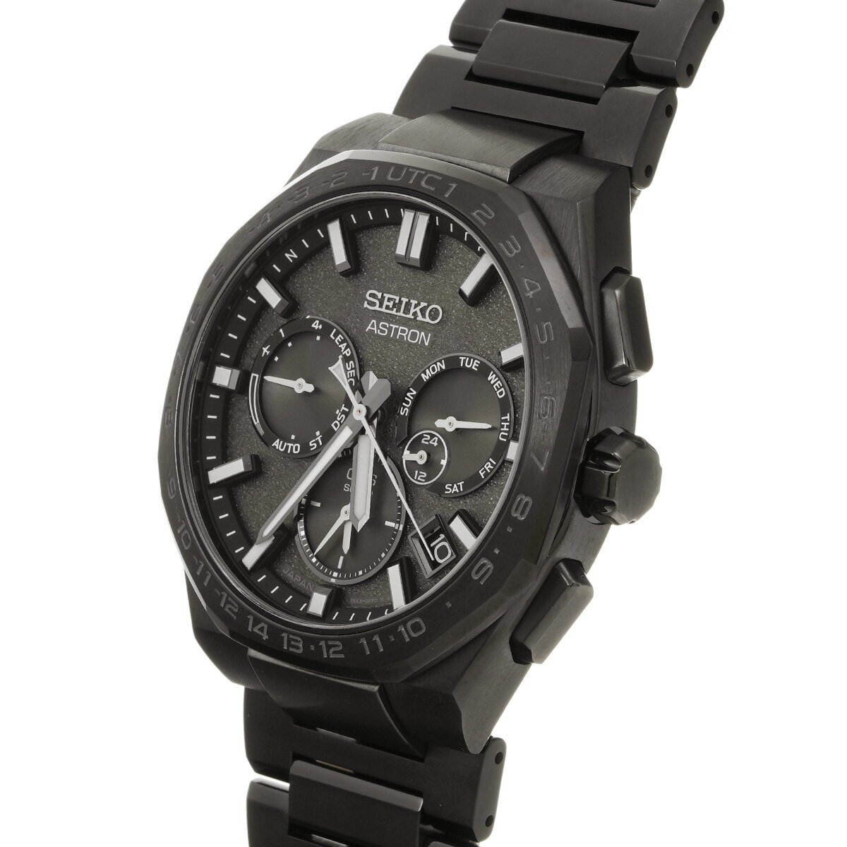 【〜9/24 最大3万円クーポン】セイコー SEIKO アストロン バイオハザード デスアイランド SBXC129 ブラック メンズ 腕時計 セイコー 時計 高級腕時計 ブランド 【ローン36回払い無金利】【中古】