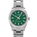 ロレックス ROLEX オイスターパーペチュアル 31 277200 ランダムシリアル グリーン ユニセックス 腕時計 ロレックス 時計 高級腕時計 ブランド 【ローン36回払い無金利】【中古】