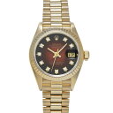【~9/26 最大4万円クーポン】ロレックス ROLEX デイトジャスト 69178G 97番台(1987年頃製造) チェリー・グラデーション/ダイヤモンド レディース 腕時計 ロレックス 時計 高級腕時計 ブランド 【ローン36回払い無金利】【中古】