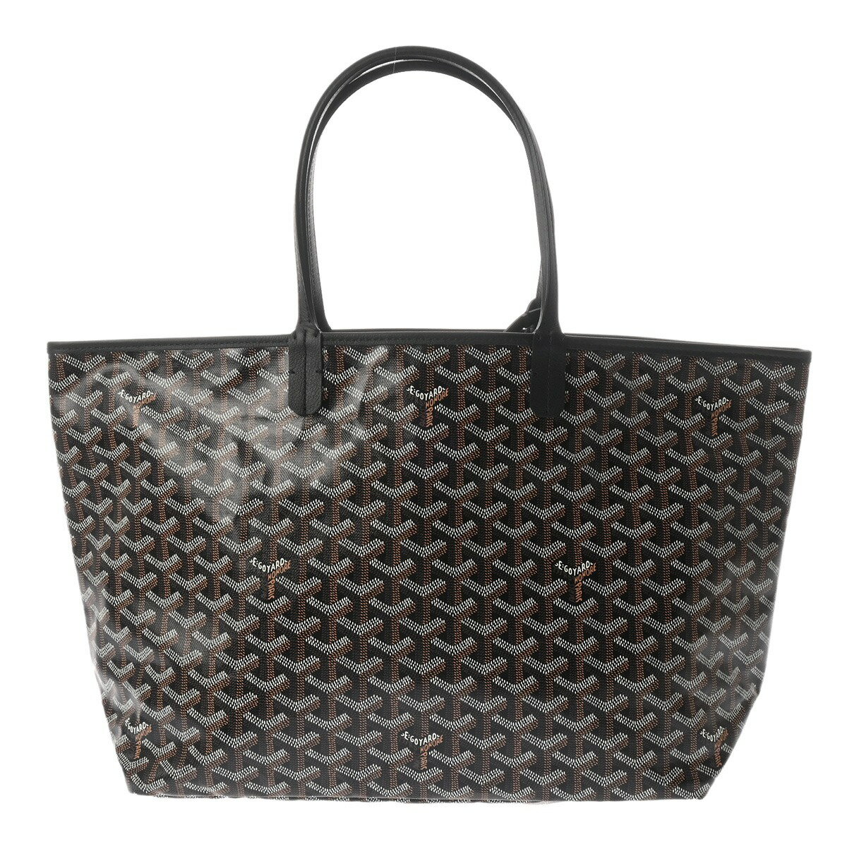 ゴヤール GOYARD ヘリンボーン サンルイ PM ブラック PVC/カーフ ユニセックス トートバッグ ゴヤール トートバッグ バック ブランド 【ローン48回払い無金利】【未使用】