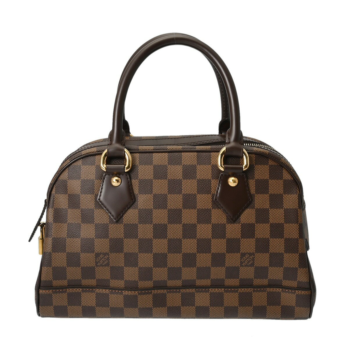 ルイ ヴィトン LOUIS VUITTON ダミエ ドゥオモ ブラウン N60008 ダミエキャンバス レディース ボストンバッグ ヴィトンバッグ バック ブランド 【ローン48回払い無金利】【中古】