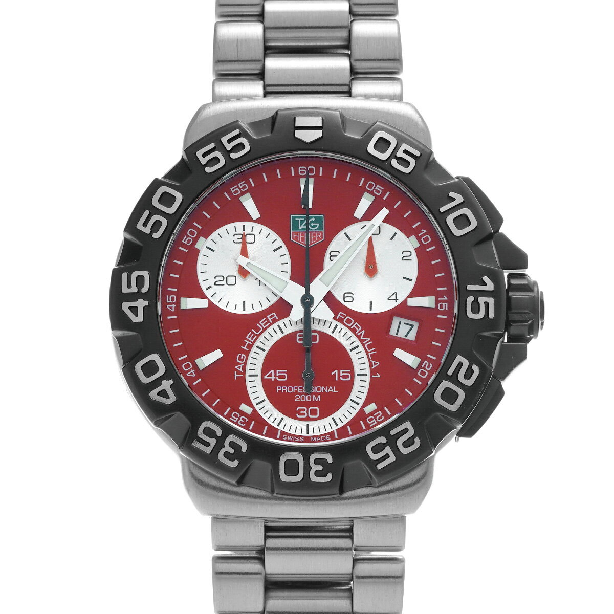 タグ ホイヤー TAG HEUER フォーミュラ1 CAH1112.BA0850 レッド メンズ 腕 ...