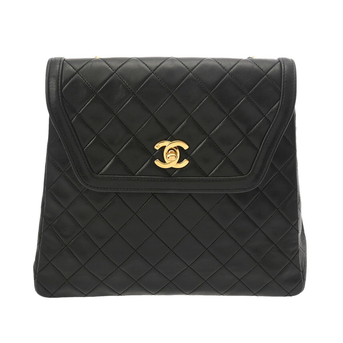 【～11/27 最大3万円クーポン】シャネル CHANEL マトラッセ チェーンショルダー ブラック ラムスキン レディース ショルダーバッグ chanel シャネル バッグ バック ブランド 【ローン48回払い無金利】【中古】