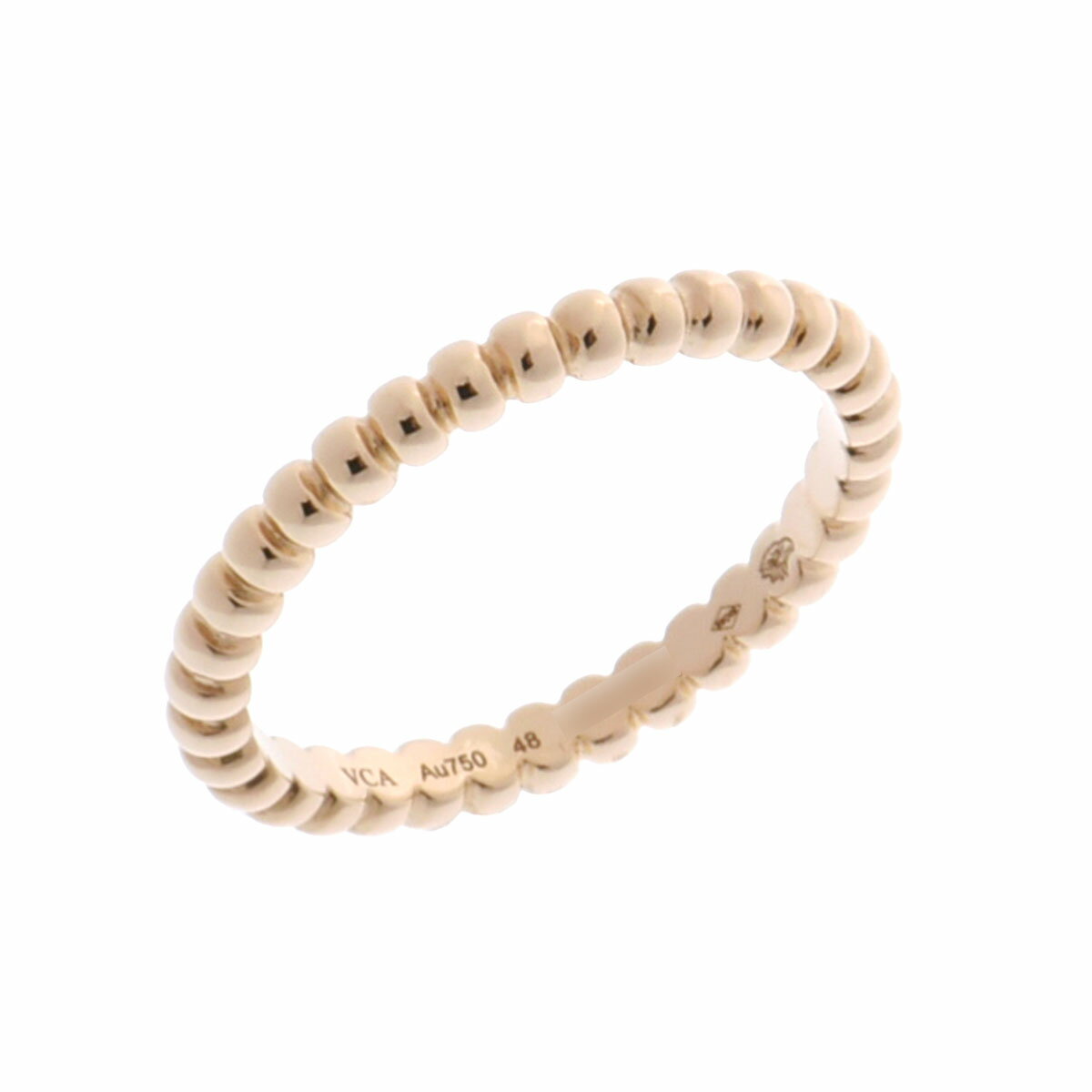 ヴァン クリーフ&アーペル Van Cleef & Arpels ペルレリング スモール #48 K18イエローゴールド YG レディース リング・指輪 ヴァン クリーフ&アーペル 【ローン36回払い無金利】【中古】のサムネイル