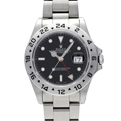 ロレックス ROLEX エクスプローラーII 16570 S番(1994年頃製造) ブラック メンズ 腕時計 ロレックス 時計 高級腕時計 ブランド 【ローン36回払い無金利】【中古】 ロレックス ROLEX エクスプローラーII 16570 S番(1994年頃製造) ブラック メンズ 腕時計 ロレックス 時計 高級腕時計 ブランド 【ローン36回払い無金利】【中古】