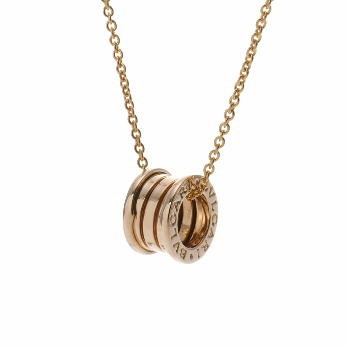 【〜12/11 最大3万円クーポン】ブルガリ BVLGARI B-ZERO1 ネックレス K18イエ ...