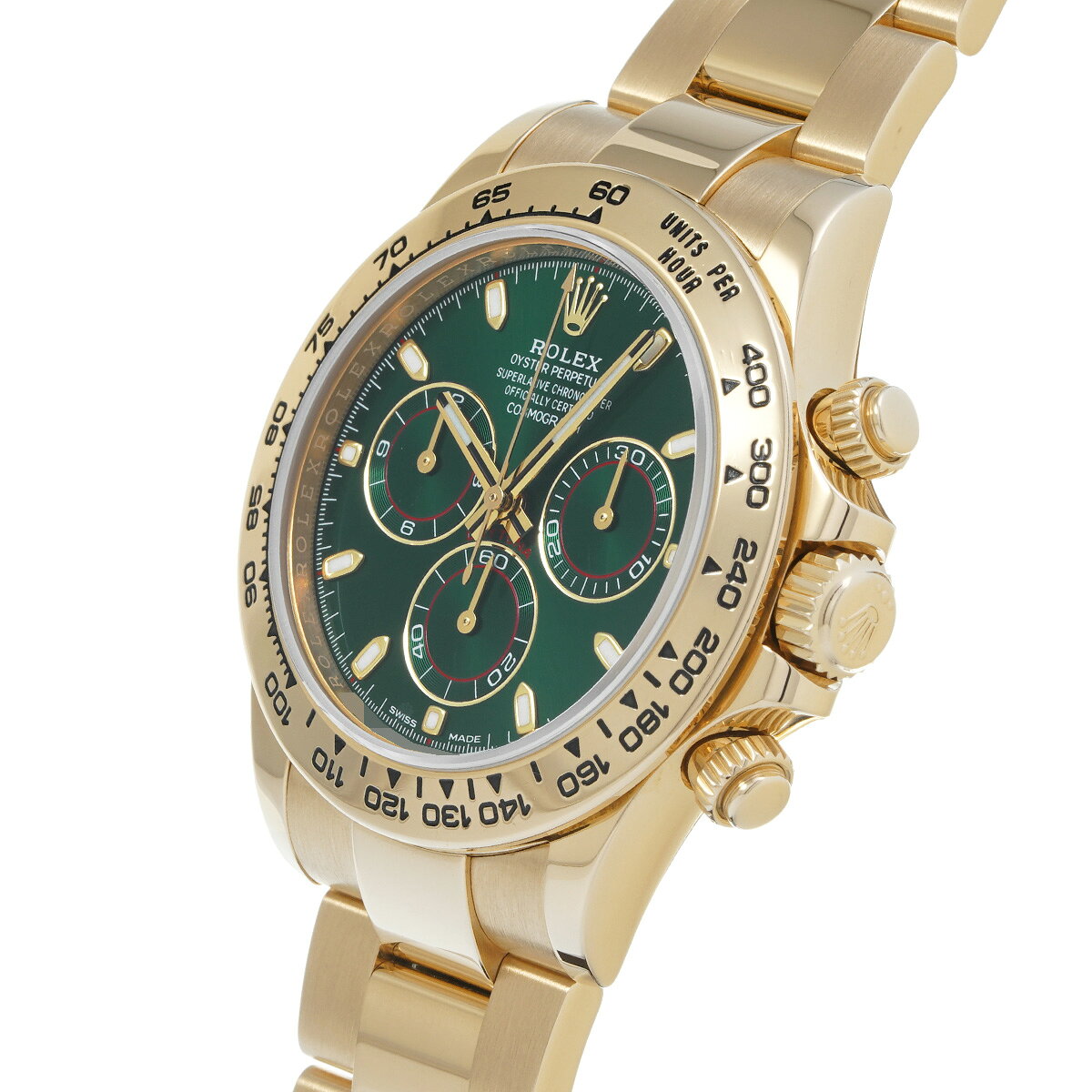 【〜11/27 最大3万円クーポン】ロレックス ROLEX コスモグラフ デイトナ 116508 ランダムシリアル グリーン メンズ 腕時計 ロレックス 時計 高級腕時計 ブランド 【ローン48回払い無金利】【中古】