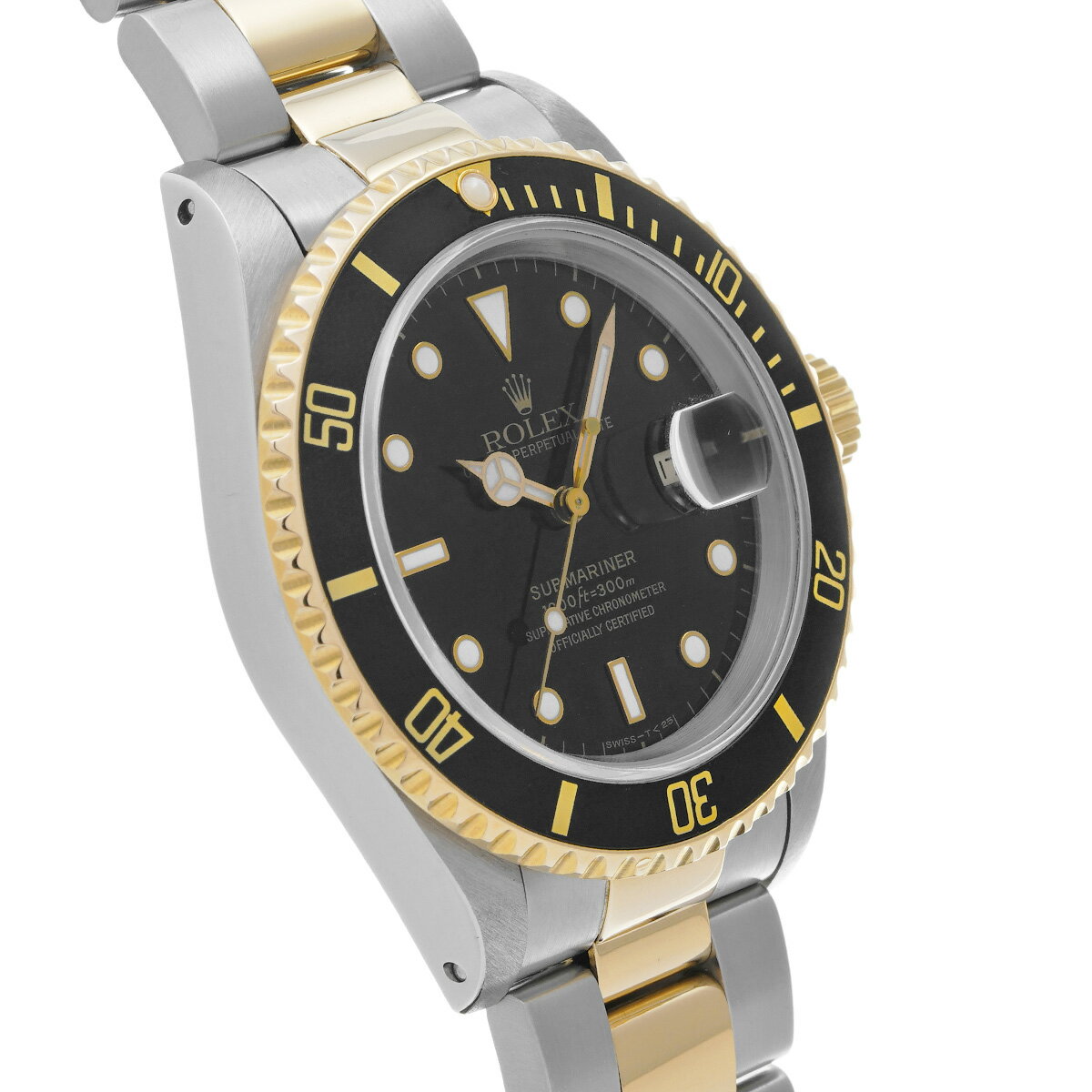 【〜11/27 最大3万円クーポン】ロレックス ROLEX サブマリーナ デイト 16613 X番(1993年頃製造) ブラック メンズ 腕時計 ロレックス 時計 高級腕時計 ブランド 【ローン48回払い無金利】【中古】