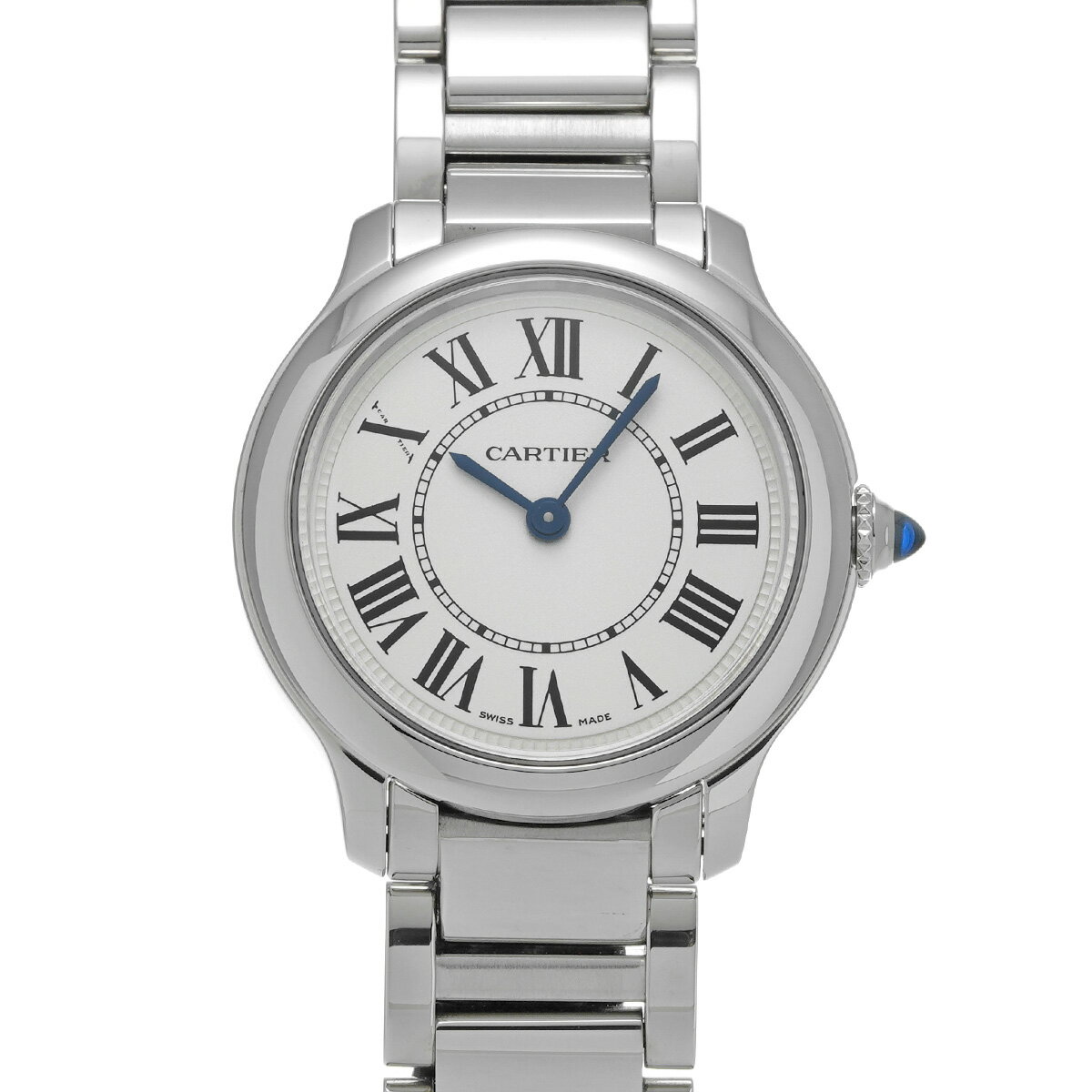 カルティエ CARTIER ロンド マスト ドゥ カルティエ オンライン限定 WSRN0033 シルバー レディース 腕時計 カルティエ 時計 高級腕時計 ブランド 【ローン48回払い無金利】【中古】