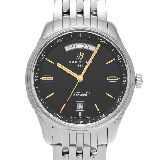 【〜9/24 最大3万円クーポン】ブライトリング BREITLING プレミエ オートマチック デイ&デイト 40 A45340241B1A1 ブラック メンズ 腕時計 ブライトリング 時計 高級腕時計 ブランド 【ローン36回払い無金利】【中古】 【〜9/24 最大3万円クーポン】ブライトリング BREITLING プレミエ オートマチック デイ&デイト 40 A45340241B1A1 ブラック メンズ 腕時計 ブライトリング 時計 高級腕時計 ブランド 【ローン36回払い無金利】【中古】