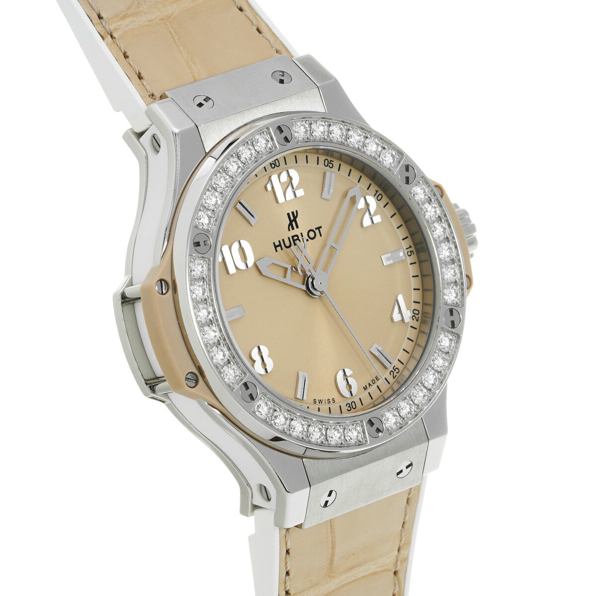 【〜9/26 最大4万円クーポン】ウブロ HUBLOT ビッグバン 日本限定 361.SX.892B.LR.1204.JPN ベージュ メンズ 腕時計 ウブロ 時計 高級腕時計 ブランド 【ローン36回払い無金利】【中古】