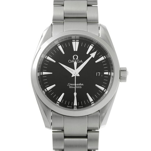 オメガ OMEGA シーマスター アクアテラ クォーツ 2518.50 ブラック メンズ 腕時計 オメガ 時計 高級腕時計 ブランド 【ローン36回払い無金利】【中古】 オメガ OMEGA シーマスター アクアテラ クォーツ 2518.50 ブラック メンズ 腕時計 オメガ 時計 高級腕時計 ブランド 【ローン36回払い無金利】【中古】