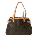 ルイ ヴィトン LOUIS VUITTON モノグラム バティニョールオリゾンタル ブラウン M51154 モノグラムキャンバス レディース トートバッグ ヴィトンバッグ バック ブランド 【ローン48回払い無金利】【中古】