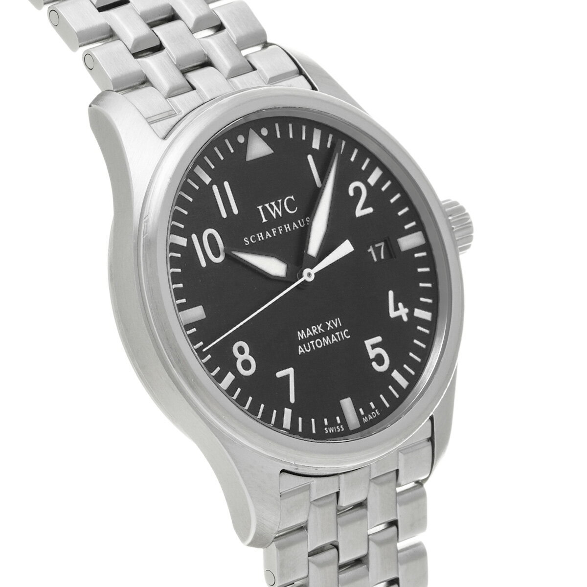 【〜9/24 最大3万円クーポン】IWC パイロットウォッチ マーク XVI IW325504 ブラック メンズ 腕時計 IWC 時計 高級腕時計 ブランド 【ローン36回払い無金利】【中古】