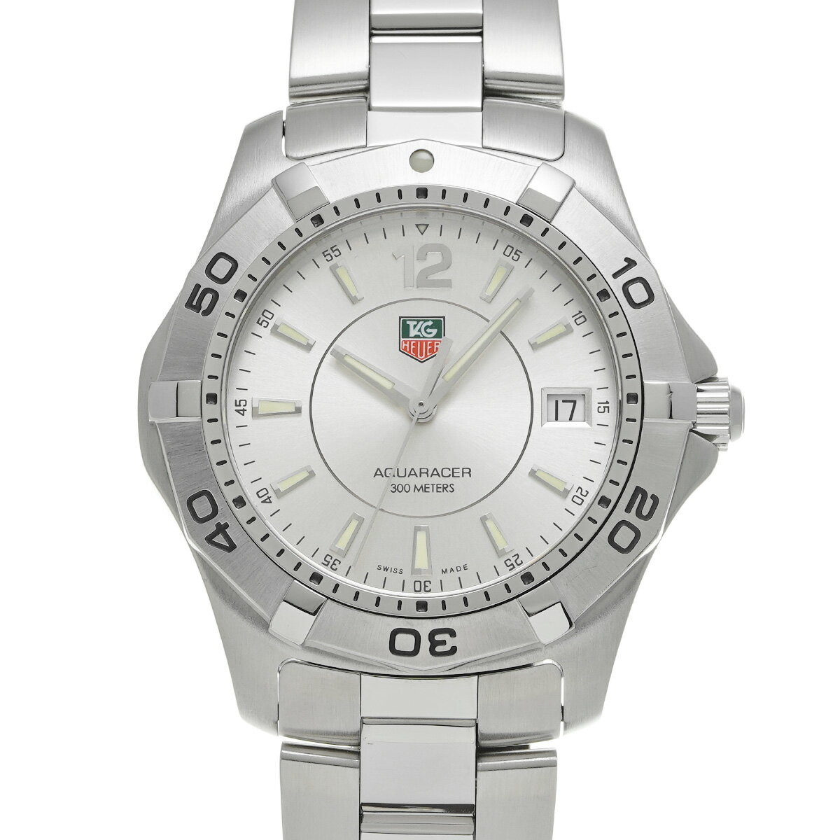 タグ ホイヤー TAG HEUER アクアレーサー WAF1112.BA0801 シルバー メンズ  ...