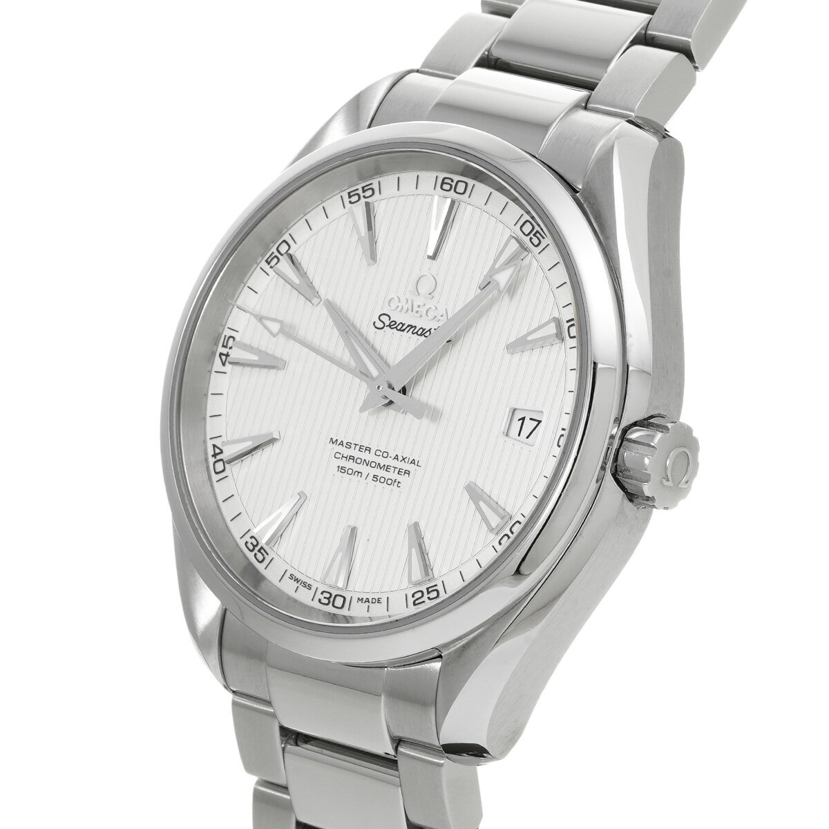 オメガ OMEGA シーマスター アクアテラ 231.10.42.21.02.003 シルバー メンズ 腕時計 オメガ 時計 高級腕時計 ブランド 【ローン36回払い無金利】【中古】