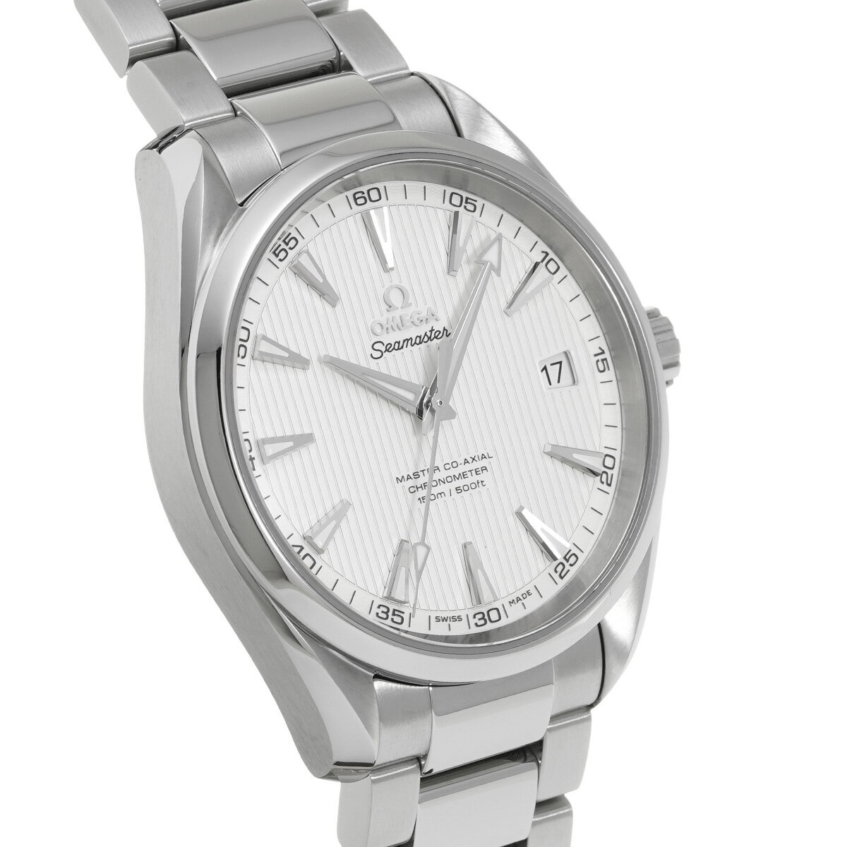 オメガ OMEGA シーマスター アクアテラ 231.10.42.21.02.003 シルバー メンズ 腕時計 オメガ 時計 高級腕時計 ブランド 【ローン36回払い無金利】【中古】