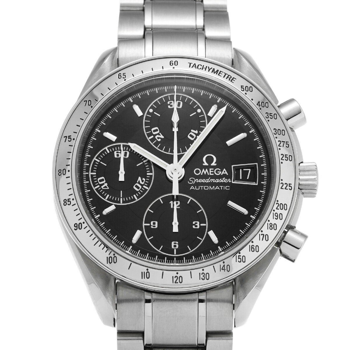 オメガ OMEGA スピードマスター デイト 3513.50 ブラック メンズ 腕時計 オメガ 時計 高級腕時計 ブランド 【ローン36回払い無金利】【中古】