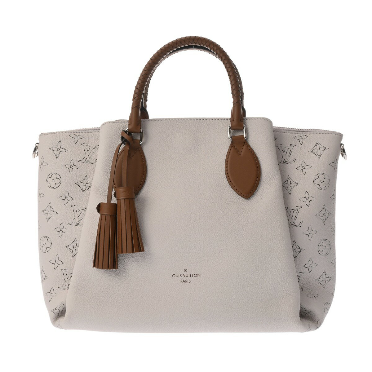 ルイ ヴィトン LOUIS VUITTON モノグラムマヒナ オメア 2WAY プリューム M55553 レザー レディース ハンドバッグ ヴィトンバッグ バック ブランド 【ローン48回払い無金利】【中古】