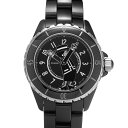 【~9/11 最大3万円クーポン】シャネル CHANEL マドモアゼル J12 38mm リミテッドエディション H5242 ブラックラッカー メンズ 腕時計 シャネル 時計 高級腕時計 ブランド 【ローン36回払い無金利】【中古】