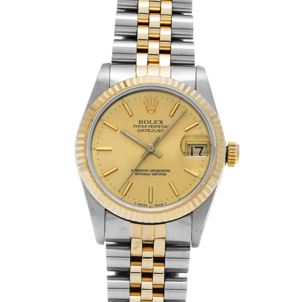 ロレックス ROLEX デイトジャスト 68273 R番(1987年頃製造) シャンパン ユニセックス 腕時計 ロレックス 時計 高級腕時計 ブランド 【ローン36回払い無金利】【中古】