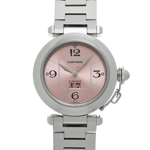 カルティエ CARTIER パシャC ビッグデイト W31058M7 ピンク ユニセックス 腕時計 カルティエ 時計 高級腕時計 ブランド 【ローン36回払い無金利】【中古】 カルティエ CARTIER パシャC ビッグデイト W31058M7 ピンク ユニセックス 腕時計 カルティエ 時計 高級腕時計 ブランド 【ローン36回払い無金利】【中古】