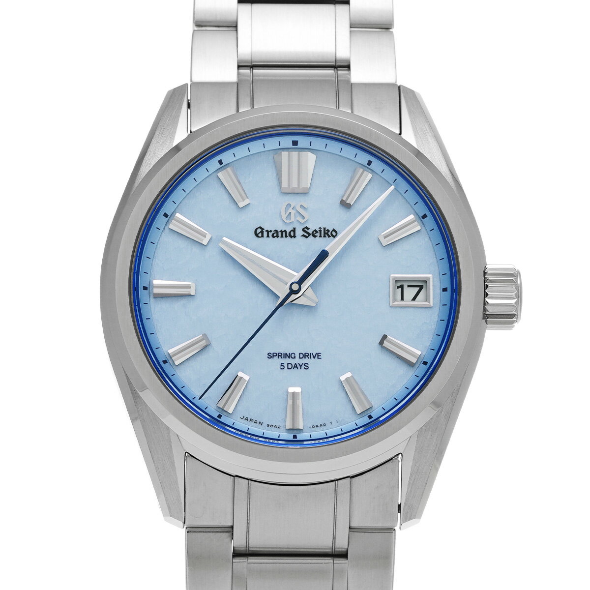 【〜10/17 最大3万円クーポン】グランドセイコー Grand Seiko エボリューション9コレクション スプリングドライブ AJHH SLGA017 雪白ブルー メンズ 腕時計 グランドセイコー 時計 高級腕時計 ブランド 【ローン36回払い無金利】【中古】