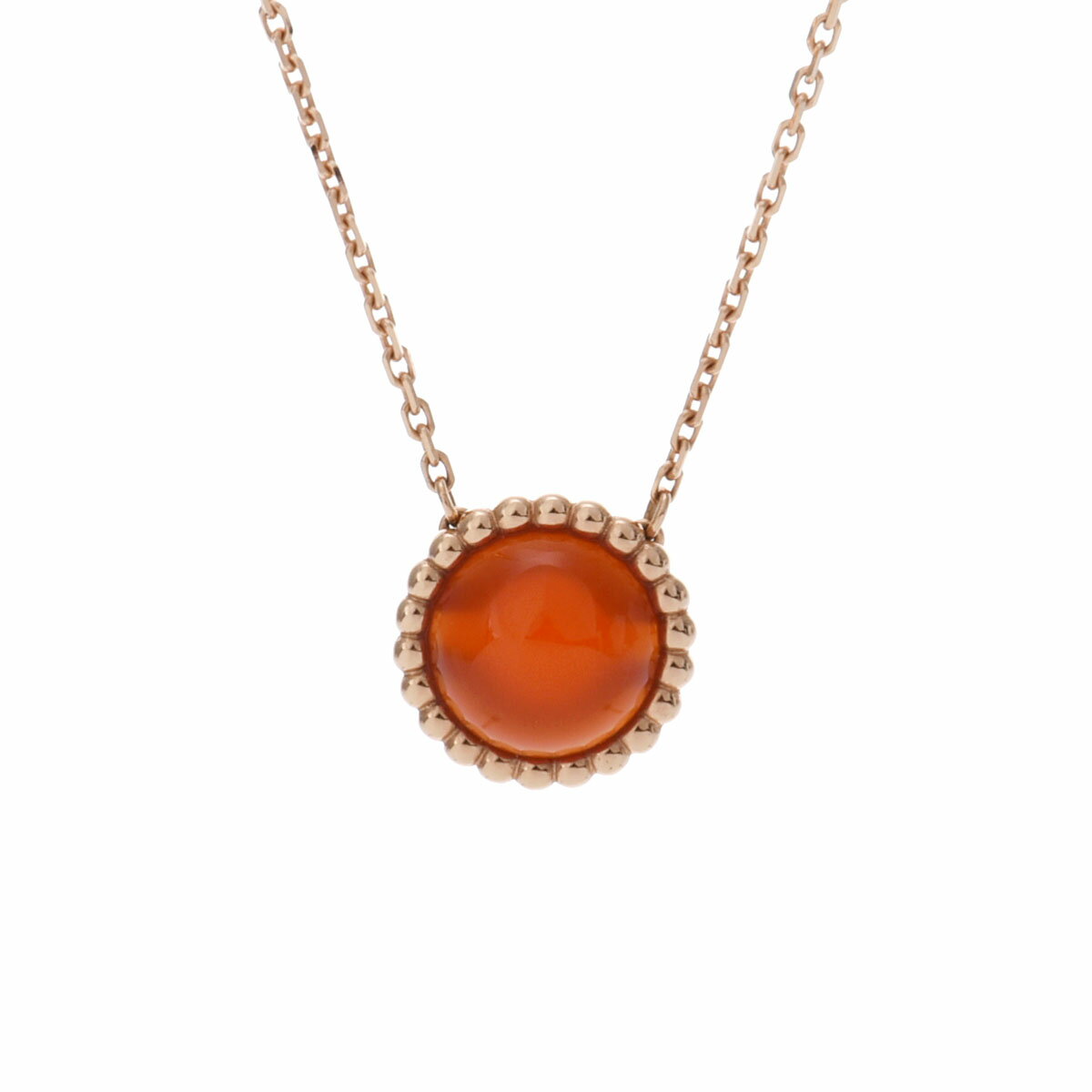ヴァン クリーフ&アーペル Van Cleef & Arpels ペルレクルール ネックレス VCARP4DO00 K18ピンクゴールド PG カーネリアン レディース ネックレス ヴァン クリーフ&アーペル 【ローン36回払い無金利】【中古】のサムネイル