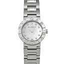 ブルガリ BVLGARI ブルガリブルガリ BB23WSS ホワイトシェル/ダイヤモンド レディース ...