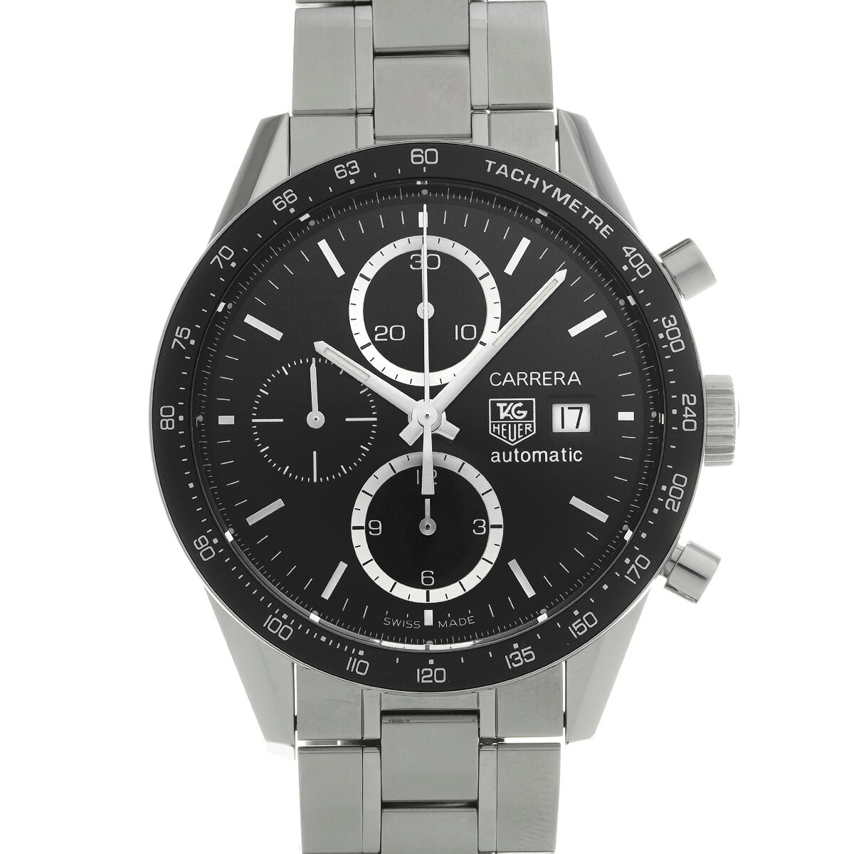 タグ ホイヤー TAG HEUER ニューカレラ タキメーター クロノグラフ CV2010.BA07 ...