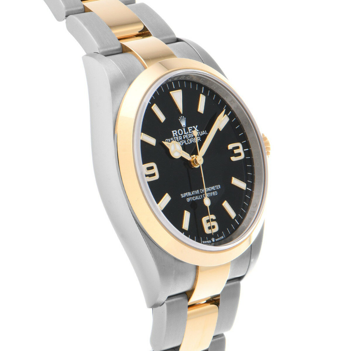 【〜11/27 最大3万円クーポン】ロレックス ROLEX エクスプローラー 36 124273 ブラック メンズ 腕時計 ロレックス 時計 高級腕時計 ブランド 【ローン48回払い無金利】【中古】