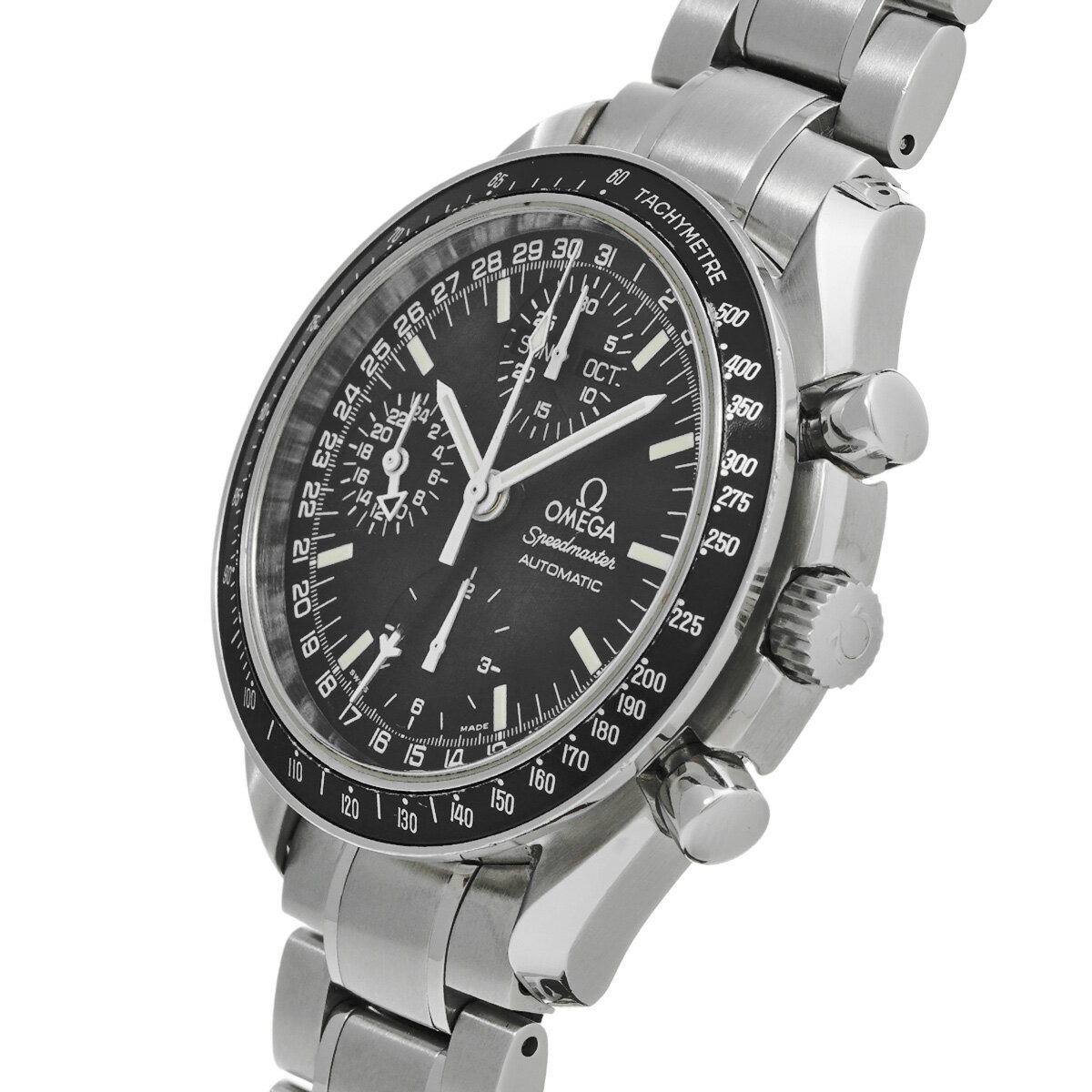 【〜9/24 最大3万円クーポン】オメガ OMEGA スピードマスター コスモス マーク40 3520.50 ブラック メンズ 腕時計 オメガ 時計 高級腕時計 ブランド 【ローン36回払い無金利】【中古】