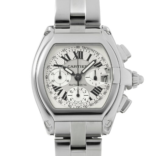カルティエ CARTIER ロードスター クロノグラフ W62006X6 シルバー メンズ 腕時計 カルティエ 時計 高級腕時計 ブランド 【ローン36回払い無金利】【中古】 カルティエ CARTIER ロードスター クロノグラフ W62006X6 シルバー メンズ 腕時計 カルティエ 時計 高級腕時計 ブランド 【ローン36回払い無金利】【中古】