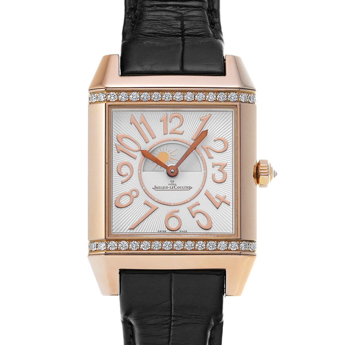 ジャガー ルクルト Jaeger-LeCoultre レベルソ スクアドラ レディ デュエット Q7052421 シルバー/ブラック レディース 腕時計 ジャガー ルクルト 時計 高級腕時計 ブランド 【ローン36回払い無金利】【中古】のサムネイル