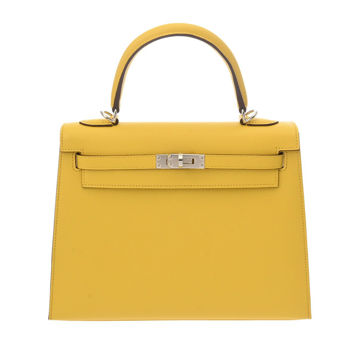 エルメス HERMES ケリー 25 ジョーヌナプル ヴォーエプソン ...(4)