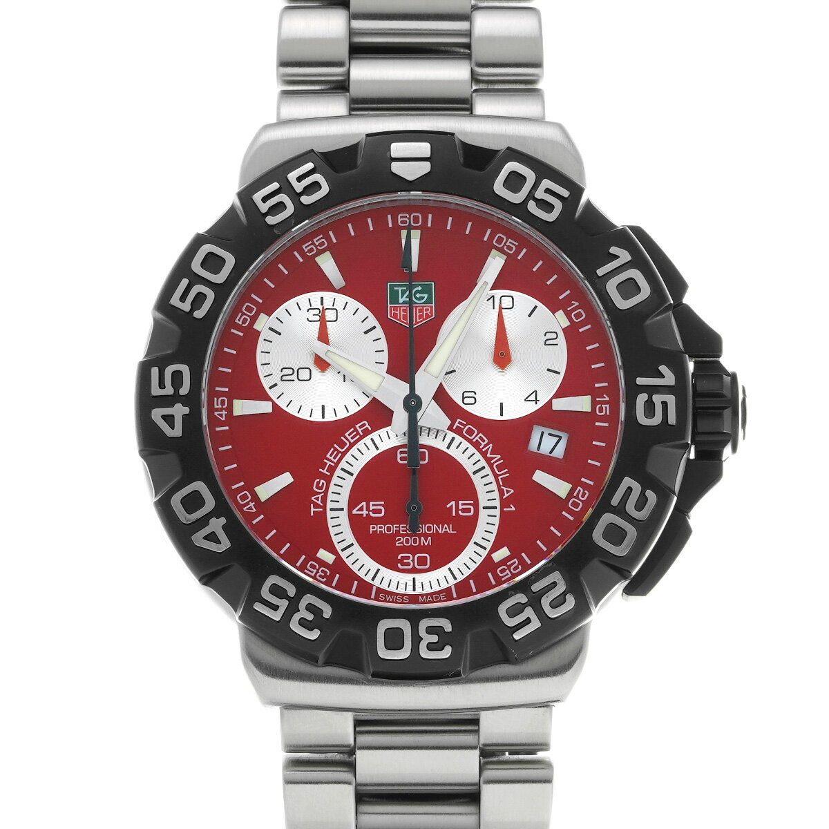 タグ ホイヤー TAG HEUER フォーミュラ1 CAH1112.BA0850 レッド メンズ 腕 ...