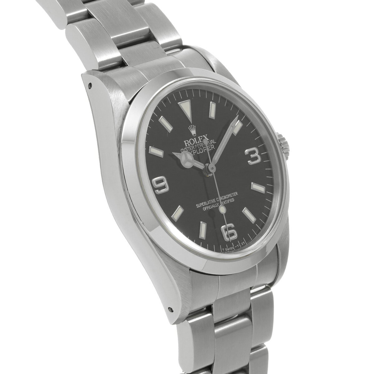 【〜11/27 最大3万円クーポン】ロレックス ROLEX エクスプローラー 14270 X番(1993年頃製造) ブラック メンズ 腕時計 ロレックス 時計 高級腕時計 ブランド 【ローン48回払い無金利】【中古】