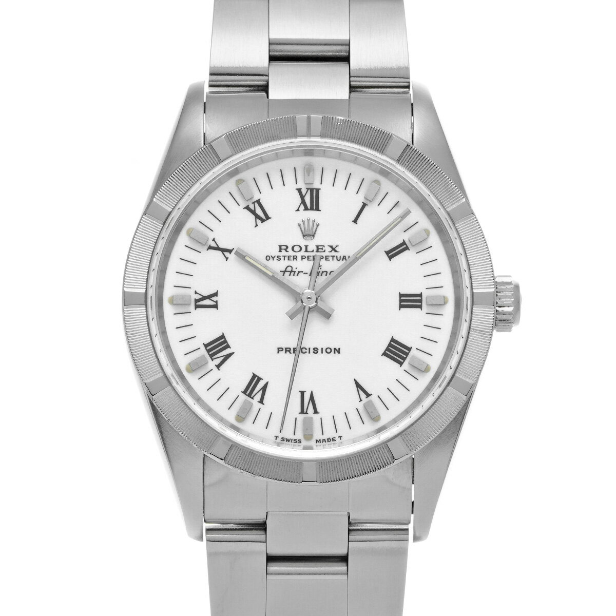 ロレックス ROLEX エアキング 14010 T番(1997年頃製造) ホワイト メンズ 腕時計 ロレックス 時計 高級腕時計 ブランド 【ローン36回払い無金利】【中古】