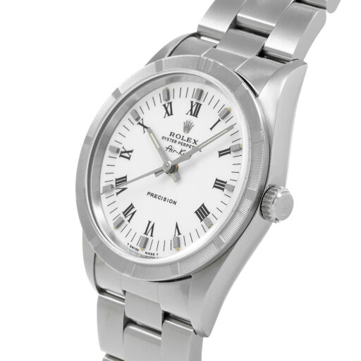 ロレックス ROLEX エアキング 14010 T番(1997年頃製造) ホワイト メンズ 腕時計 ロレックス 時計 高級腕時計 ブランド 【ローン36回払い無金利】【中古】