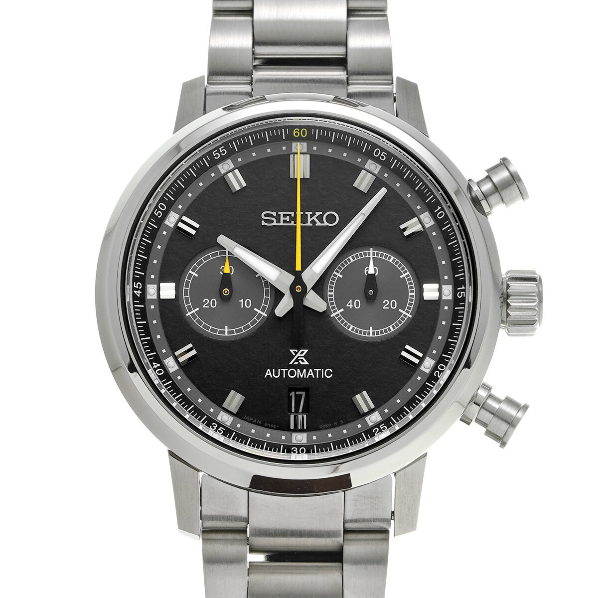 【～11/27 最大3万円クーポン】セイコー SEIKO プロスペックス スピードタイマー メカニカル クロノグラフ 世界陸上オレゴン22 記念限定モデル 400本限定 SBEC015 ブラック メンズ 腕時計 セイコー 時計 高級腕時計 ブランド 【ローン48回払い無金利】【中古】